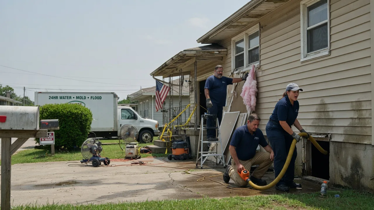 Water Damage Repair in Daingerfield, TX near me